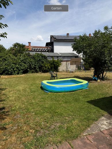 Heinrichstraße 50 – Gartenansicht zum Nachbarn