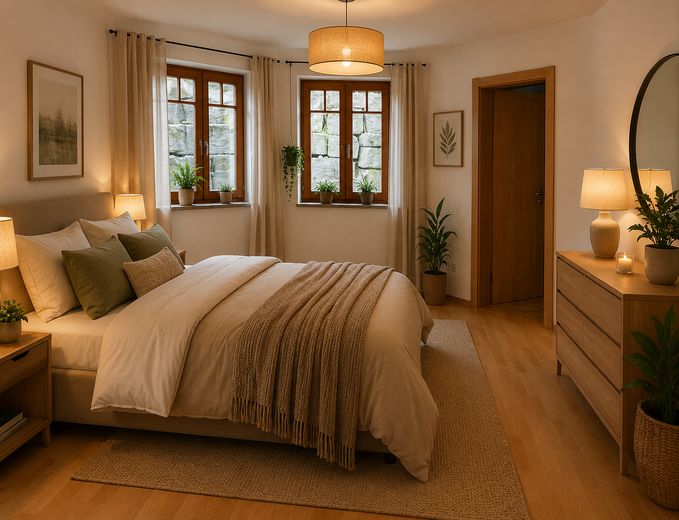 Wohnglück mit Garten Seenah – Zimmer- Virtuelles Staging