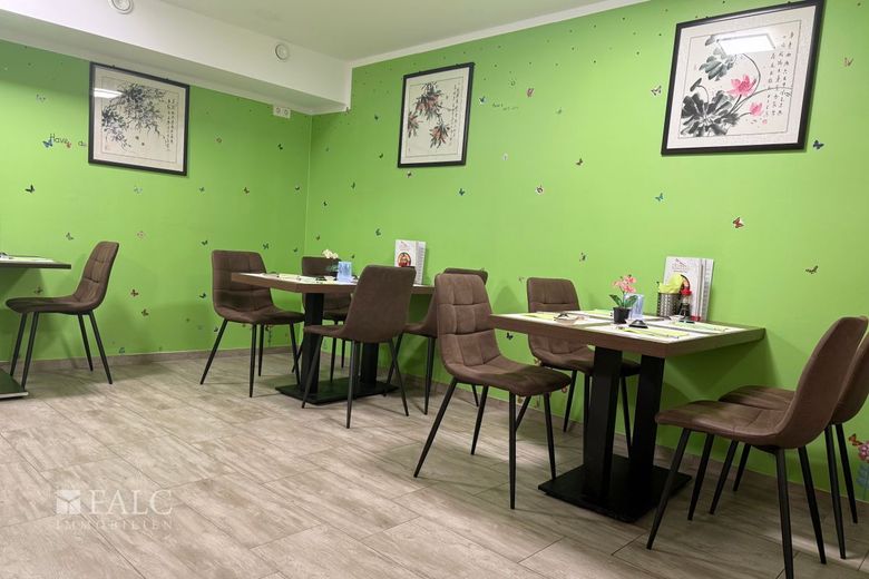 Ihr neues Sushi-Restaurant: Attraktive Gewerbefläche in bester Lage – Essbereich