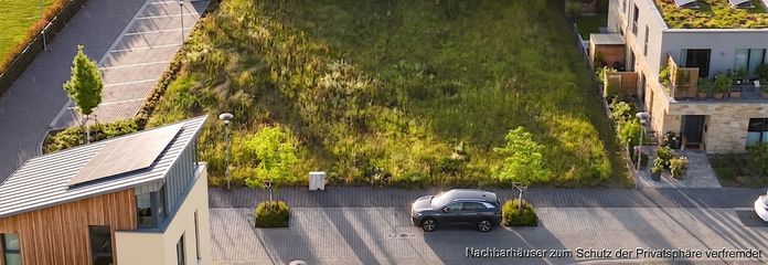Bel terreno edificabile (386qm), posizione eccellente nel nuovo quartiere Schänzchen III, Hochheim am Main. – Grundstück