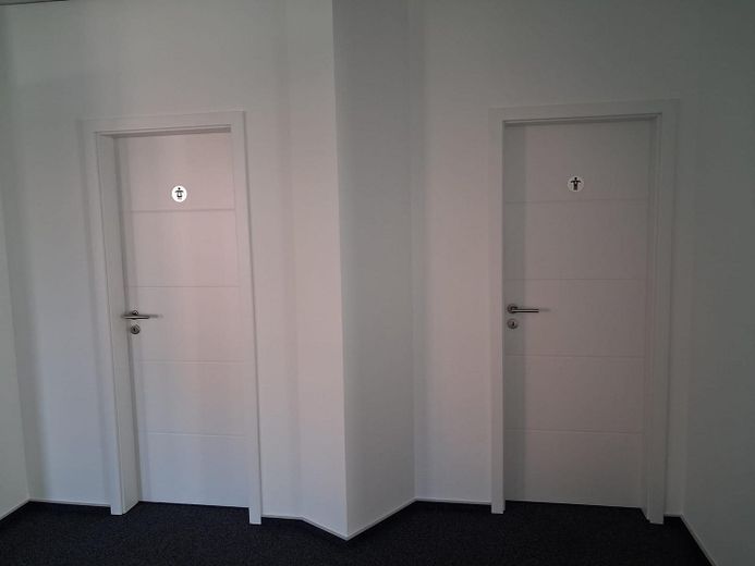 Bureau - Surface commerciale de 107 m² à louer à Zeven à partir du 01/01/2027 ou plus tôt – Toiletten