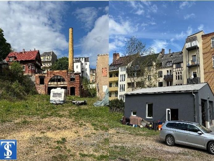 Objekt-Nr.: 139-2-24 - Großes Grundstück mit Fabrikgebäude (ehemaliges Sägewerk) und vermietete Doppelgarage mit WC und Teeküche zentrumsnah in Plauen – Foto 1