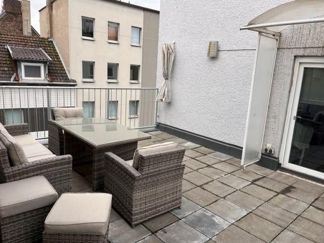 Bright terrace apartment with cathedral views in a central location – Terrasse 2