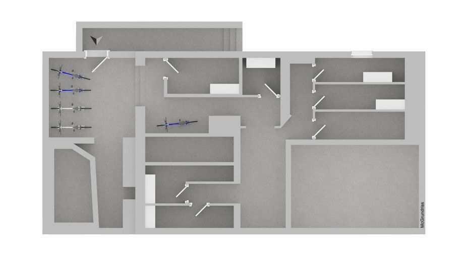Grundrissansicht Keller