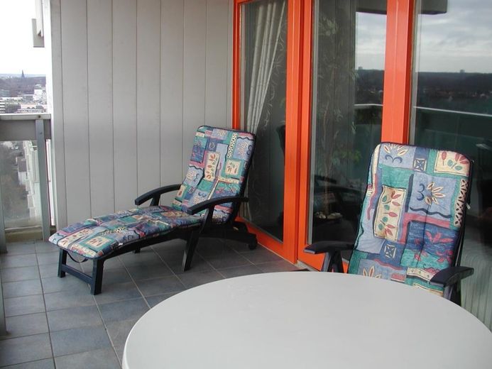 Balkon zur Südseite