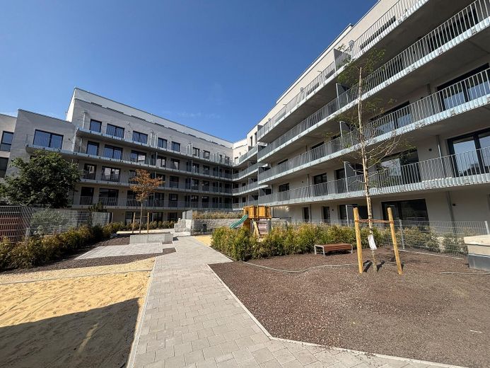 Appartamenti esclusivi di nuova costruzione nella Schweinauer Hauptstraße – Con cucina componibile e posto auto WE1.03 – Außenansicht