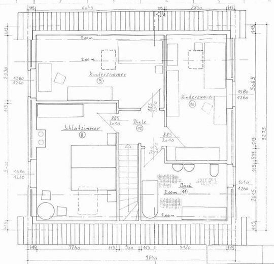 Grundriss DG Haus 1