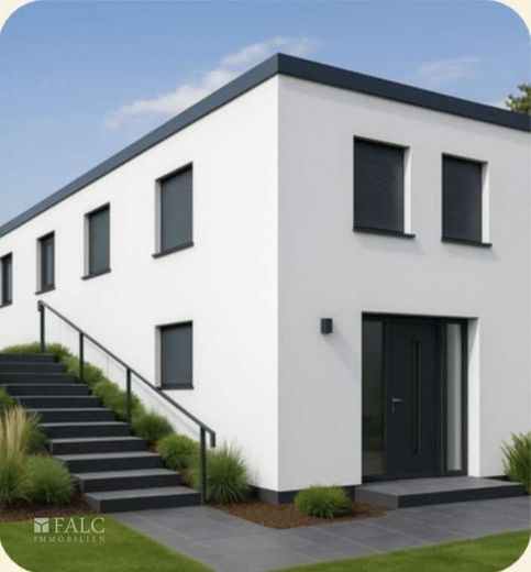 Sanierter familienfreundlicher Winkelbungalow in Bestlage – Außenansicht