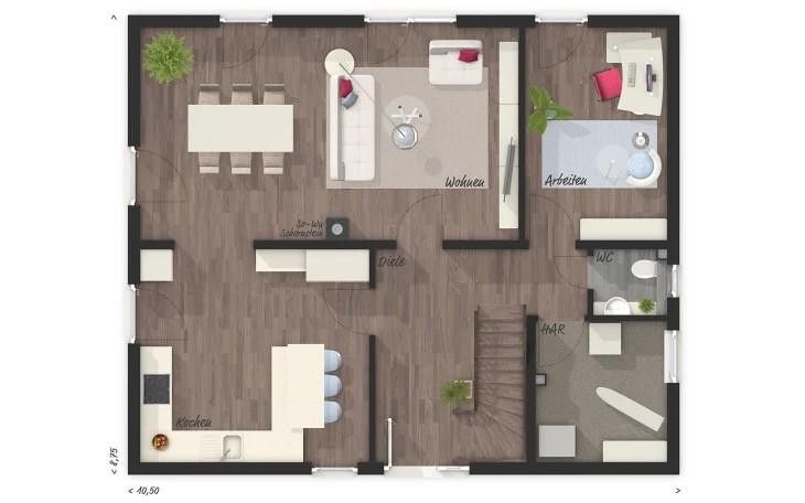 Moderne Stadtvilla in Panketal – Energieklasse A, provisionsfrei – EFH EG