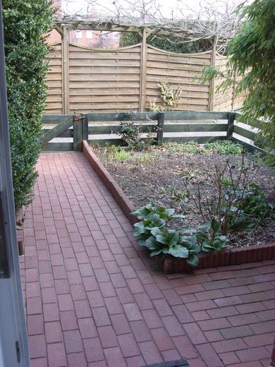 Vorgarten Hauseingang Innenhof