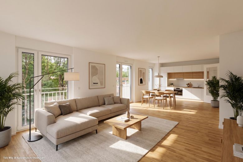 *BEZUGSFERTIG 2026* ELEGANTE 4-ZIMMER-STADTWOHNUNG MIT 2 BALKONEN UND 2 BÄDERN – फोटो 1