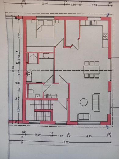 Grundriss Büro/Praxis