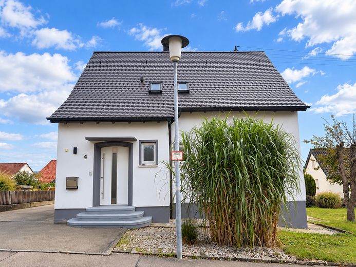 Freistehendes EFH in Toplage von Erbach – frisch renoviert, sonnig & ruhig – Eingang