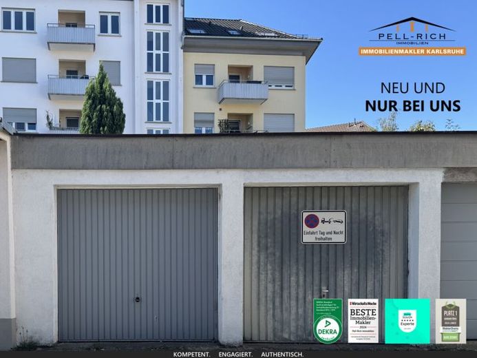 ZENTRAL: Einzelgarage in der Bruchsaler Innenstadt zum Verkauf – Foto 1