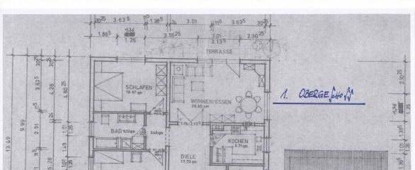 Attraktive Eigentumswohnung - BEZAHLBAR! - VON PRIVAT! - ca. eine Autostunde bis FRANKFURT AM MAIN – Grundriss - 1. Obergeschoss - 45,5 KB (2)