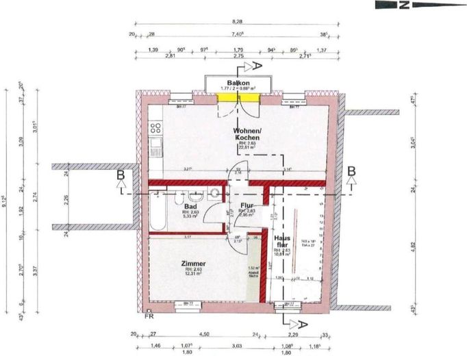 Sanierungsobjekt Bestlage Altstadt Wismar/Stadthaus - MFH/ KfW55 / KfW-Kredit mit 2% – Foto 17