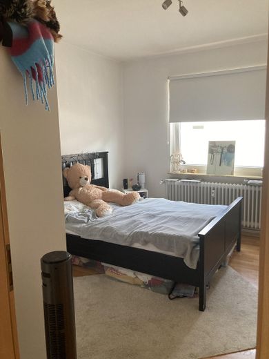 2-room apartment with balcony in the lively Findorff – Schlafzimmer 