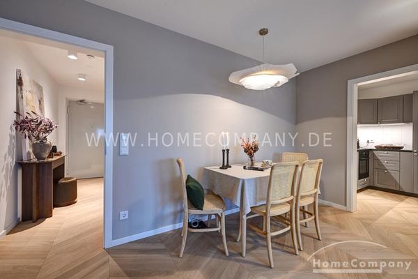 ***Exklusive, luxuriös möblierte 2-Zimmer-Wohnung im Lehel