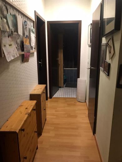 schöne,helle 3-Zimmer Wohnung mit Balkon u. Küche – Flur