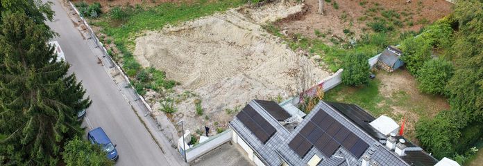 Terreno soleggiato con parco – divisibile e senza provvigioni