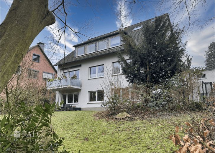 Gemütliche Einzimmer-Dachgeschosswohnung in ruhiger Lage von Überruhr-Hinsel – Außenansicht