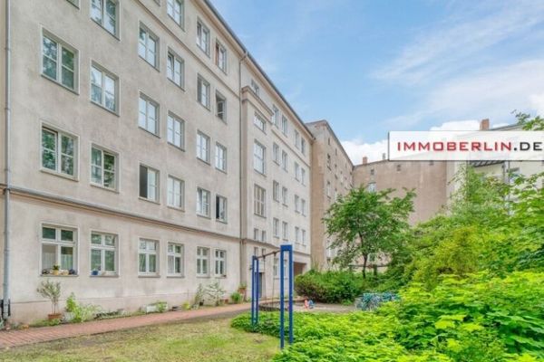 IMMOBERLIN.DE - Top-Citylage! Helle 2-Zimmer-Wohnung nahe Frankfurter Allee