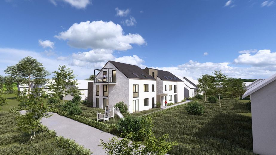 -wohnen mit teckblick-  NEUBAU 2,5 Zimmer Wohnung mit überdachtem Balkon – Ansicht 3