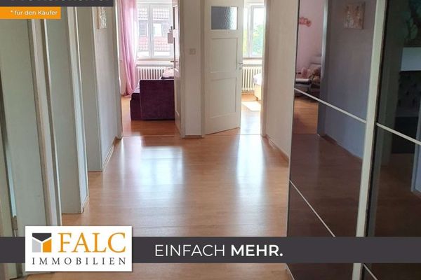 Attraktive 4-Zimmer-Dachgeschosswohnung mit Ausbaupotenzial, Gartenanteil und Stellplatz