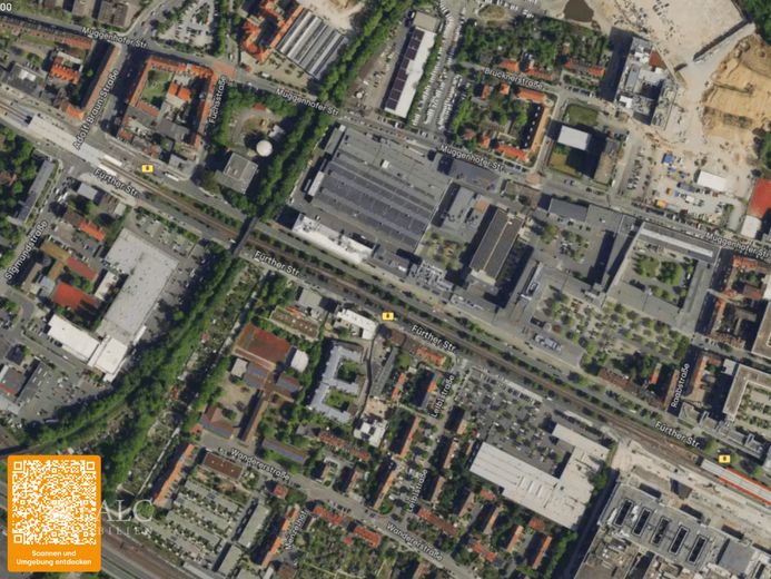 Kernsaniertes Reihenmittelhaus nahe U-Bahn in Nürnberg - voll vermietet &amp; renditestark – Mikrolage
