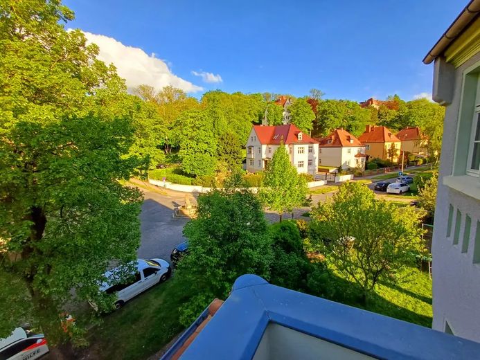 Private sale: Historic villa with 9 rooms and a garden – Ausblick