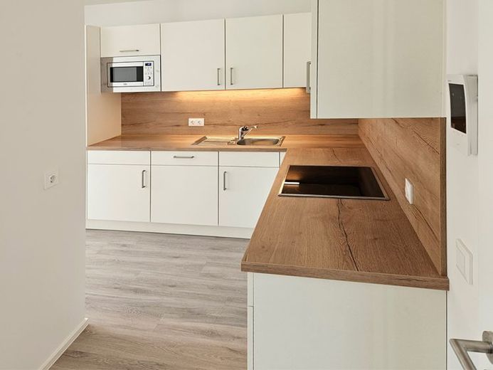 Balcony apartment | Energy efficiency class A+ | Open-plan living area | Fitted kitchen | Shower | Elevator | Underground parking – Photo 1