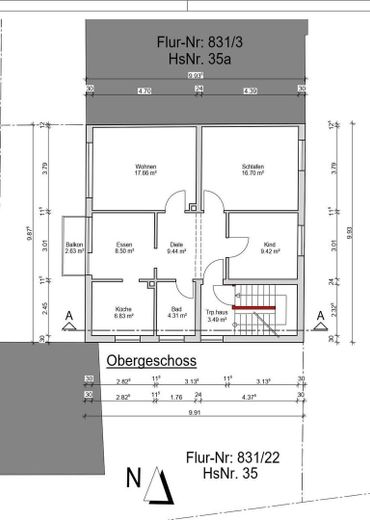 Grundrissplan OG