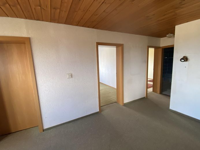 Blick von Küche zu 3 Zimmer