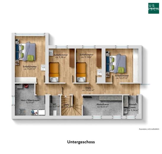 Charmantes Einfamilienhaus auf großem Grundstück - Perfektes Zuhause für Ihre Familie – Grundriss UG