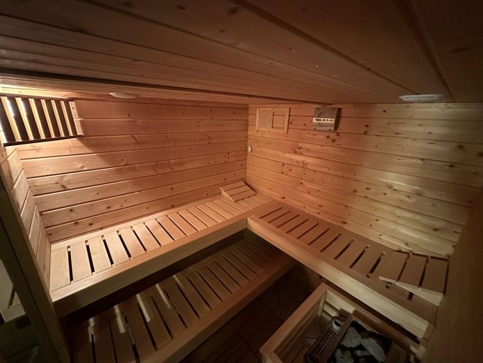 Sauna im Keller