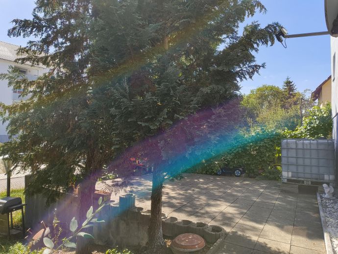 Vöhringen'de büyük potansiyele sahip çok yönlü çok aileli ahşap karkas ev – Komisyonsuz – Terrasse