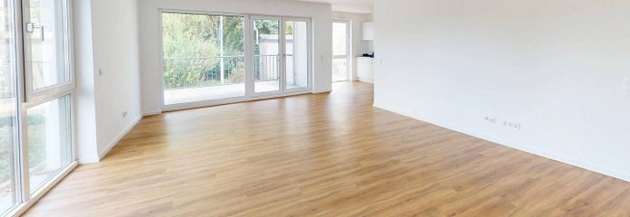 Luminoso appartamento di 3 locali con CUCINA ATTREZZATA, BALCONE e 2 BAGNI – Ansicht I: Wohn- und Esszimme…