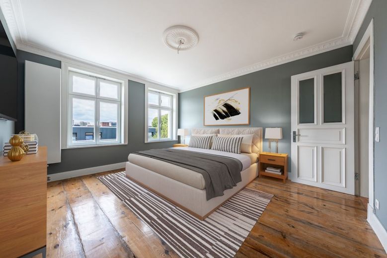 WG`s aufgepasst, Traumwohnung, 4 Zimmer Jugendstil, Top saniert, EBK, auf Zeit bis 30.April 2027 – Enrichtungsvorschlag Zi 3
