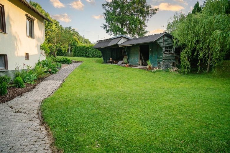 1,4 ha eigenes Land mit Wiese, Wald & Jagdhütte — Hunsrück-Landsitz in Einzellage – Foto 6