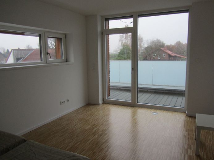 Exklusive Penthouse-Wohnung im Passivhaus – Schlafzimmer
