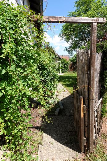 Eingang zum Garten 