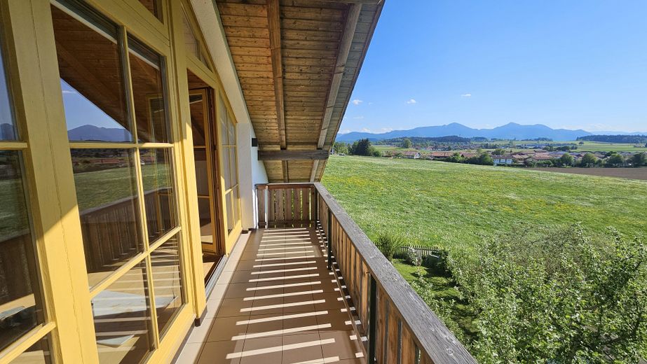 Ausblick Balkon DG