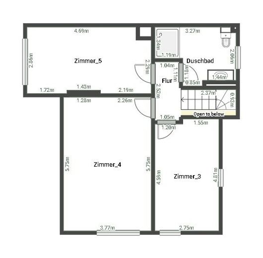 Saniertes Wohnhaus mit 5 Zimmer, Vollkeller, 2 Bäder, Garage, Nebengelass &amp; viel Land, im LK Rostock – DG