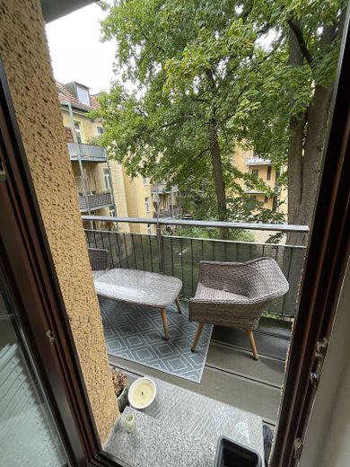 2-ZKB Luxus Altbau Designerküche |Designerbad |teilw. Fußbodenheizung | Balkon | Lift | Stellplatz – Balkon