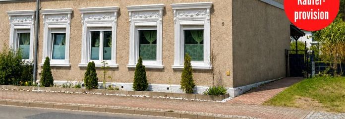 HORN IMMOBILIEN ++ liebevoll renoviertes Ein- oder Zweifamilienhaus in Torgelow mit großem Grundstück