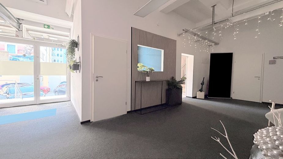 VOLL VERMIETETES UND GEPFLEGTES INNERSTÄDTISCHES GESCHÄFTSHAUS MIT FAKTOR 15,41 IN RUHIGER CITYLAGE VON HANNOVER. – Eingang