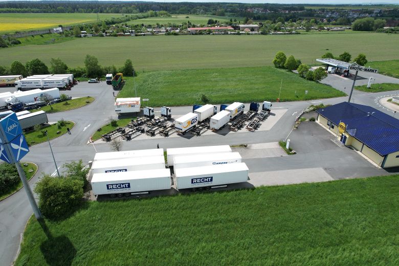 Luftbild d. Grundstücks