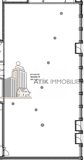 ATIK: Ihr Geschäft am Puls der Stadt: Ladenflächen am Europaplatz - provisionsfrei – Grundriss