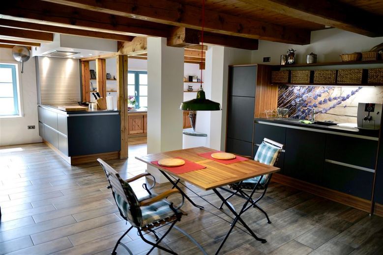 offener Koch-/Essbereich