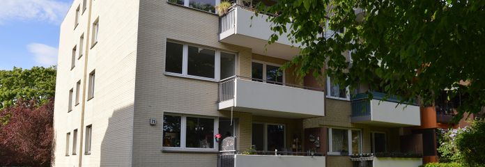 2,5 Zimmer, gut belichtet mit Balkon – Außenansicht